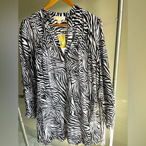 NWT - Michael by Michael Kors breezy dress - XS - Zebra print